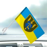 Автомобільний прапорець 92 Центр психологічної підтримки 12 АК